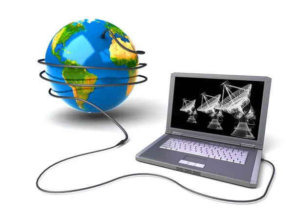 Global network the Internet — Stock Photo, Image