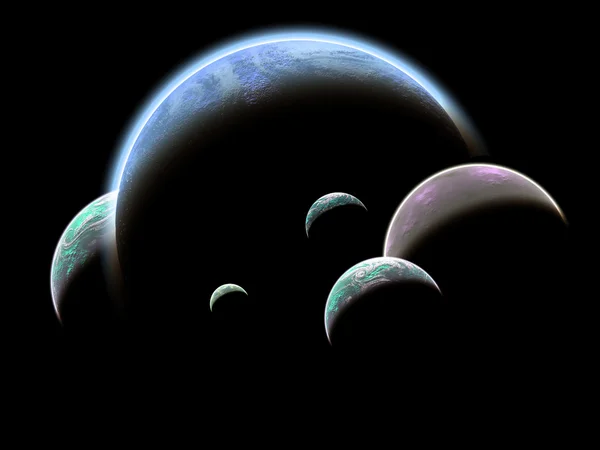 행성들 — 스톡 사진