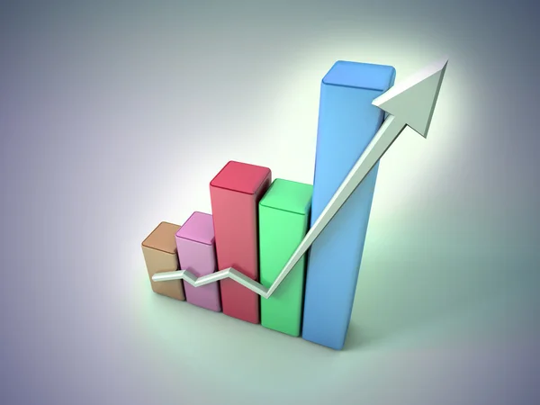 Gráfico de negocios —  Fotos de Stock