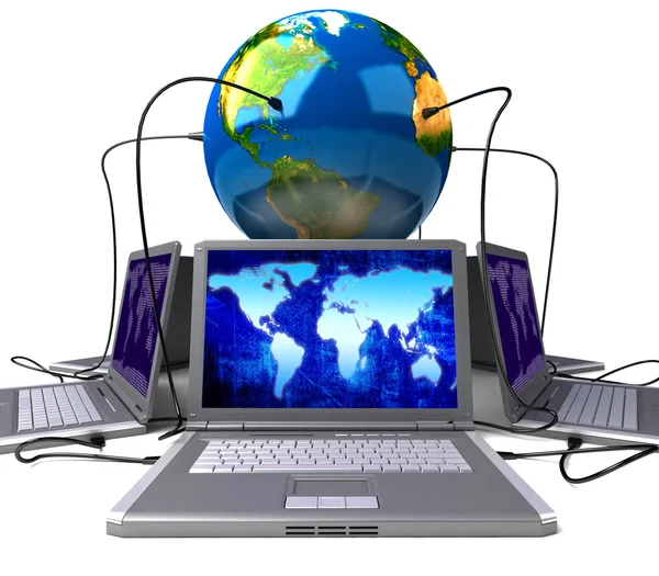 Global network the Internet — Stock Photo, Image