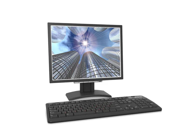 Computer moderno — Foto Stock