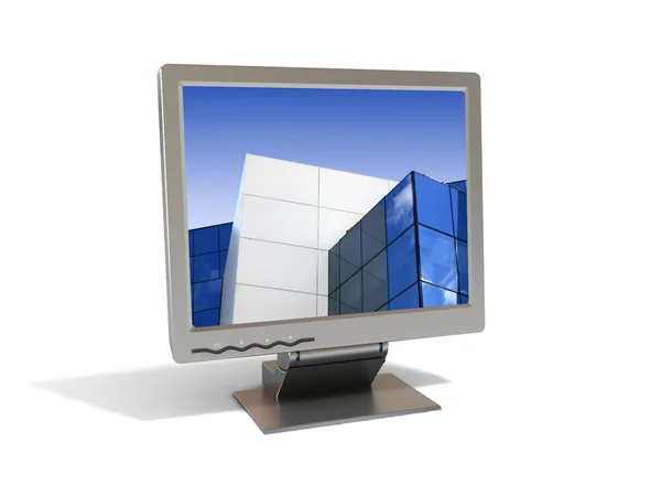 Lcd-monitor — Stockfoto