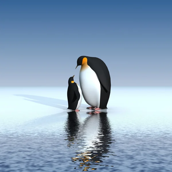 Spaßpinguine — Stockfoto