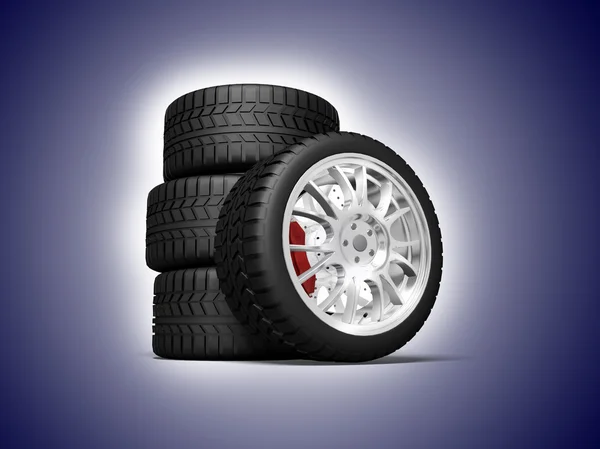 Wheels — Stock Photo, Image