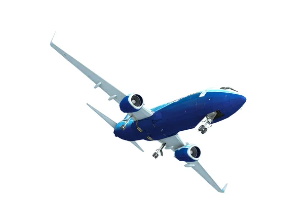 Isolated airplane — Stock Photo, Image