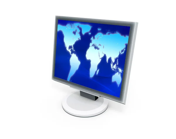 Monitor LCD — Foto Stock