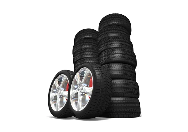 Tyres — Stock Photo, Image