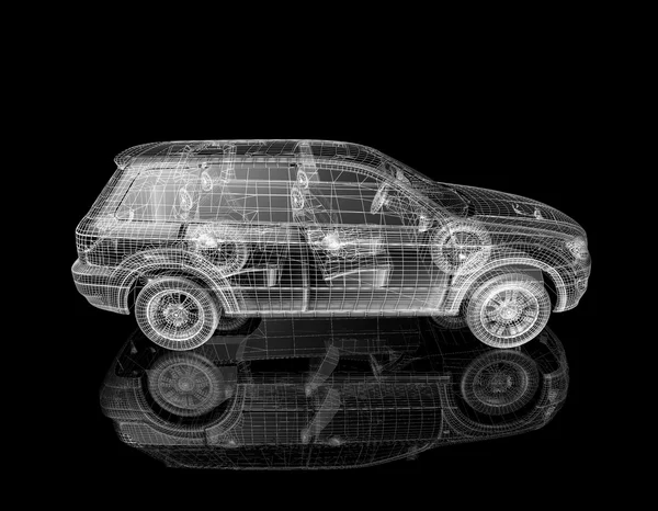 Модель автомобиля — стоковое фото