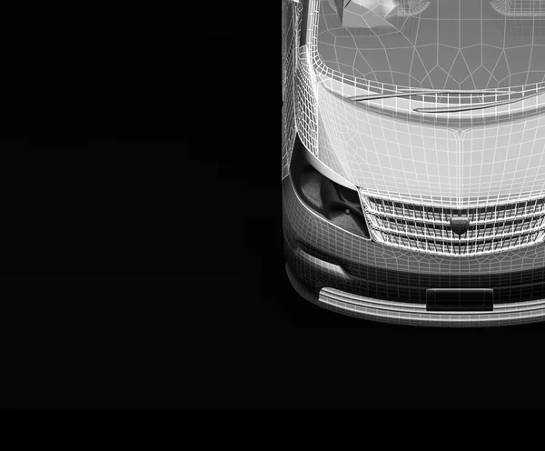 Модель автомобиля — стоковое фото