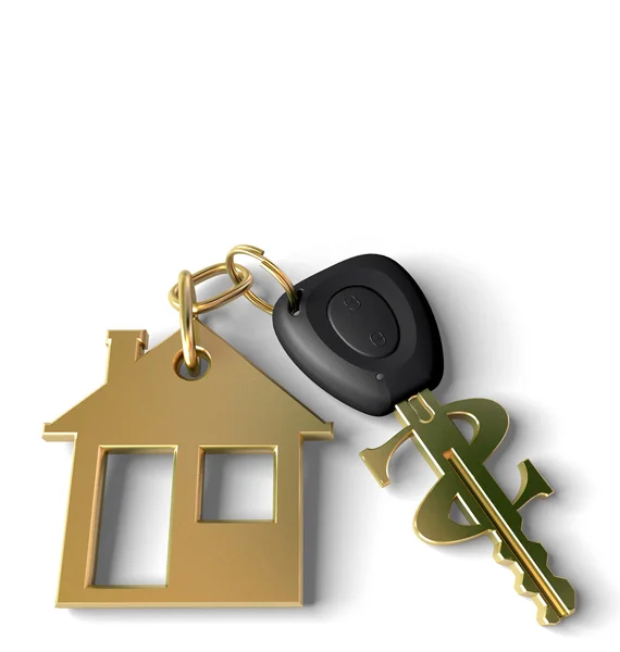 Golden key — Stock Photo, Image