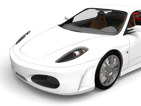 Sport car made in 3d — Stock Photo, Image