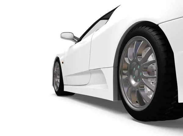 Sport car made in 3d — Stock Photo, Image