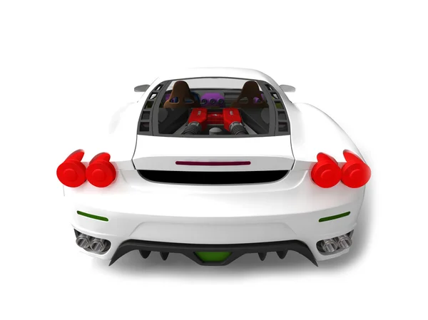 Voiture de sport en 3d — Photo