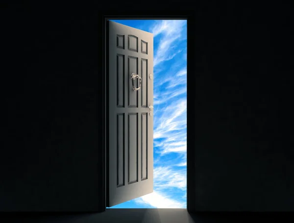 Opened door — Stock Photo, Image