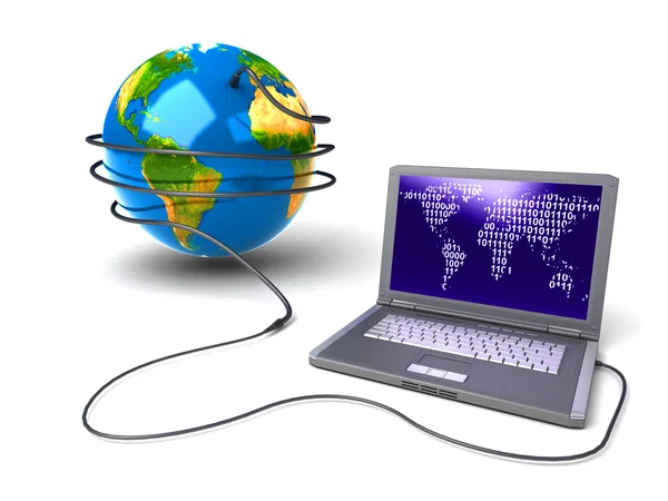 Global network the Internet — Stock Photo, Image