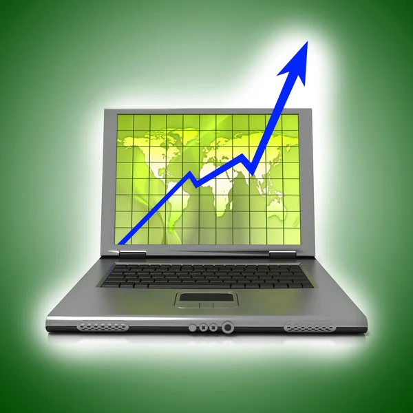 비즈니스 성장 — 스톡 사진
