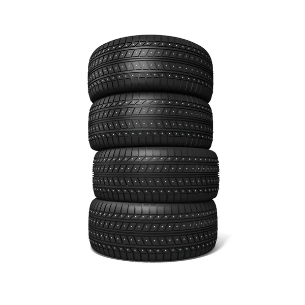 Nové pneumatiky — Stock fotografie