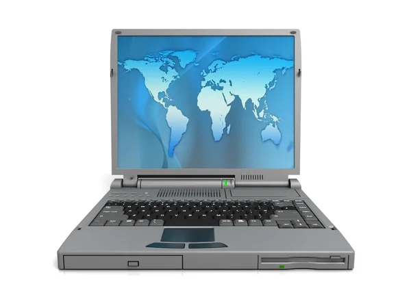 Laptop — Stockfoto