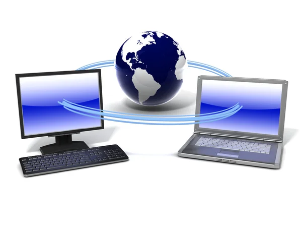 Global network the Internet — Stock Photo, Image