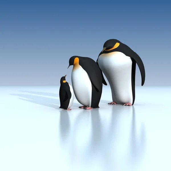 Spaßpinguine — Stockfoto