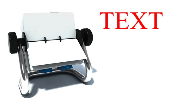 Rolodex — Fotografia de Stock