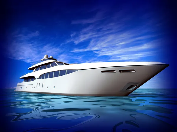 Lyx Yacht — Stockfoto