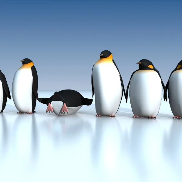 Fun Penguins — Stock Photo, Image