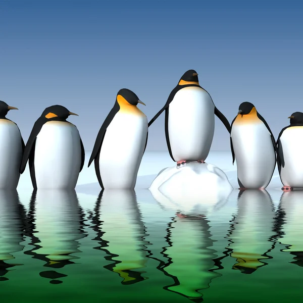 Fun Penguins — Stock Photo, Image