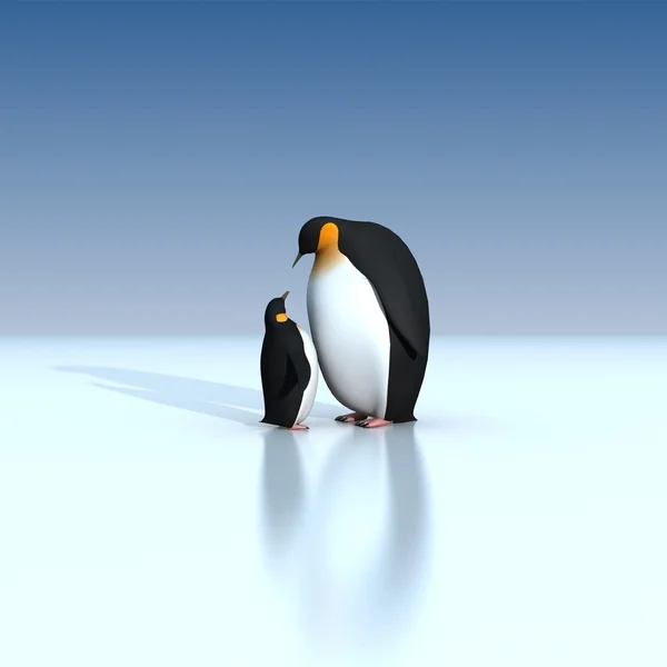 Fun penguins — Stock Photo, Image