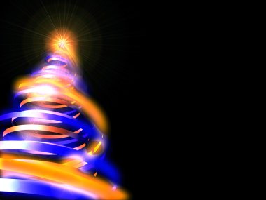 Yeni yıl ve Noel için arka plan