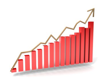 iş başarılı büyüme grafiği