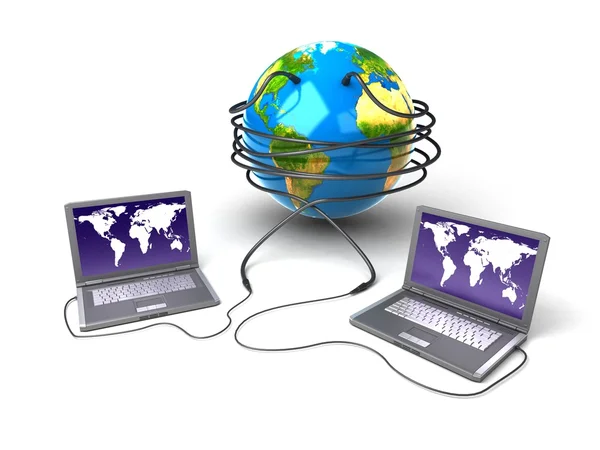 Wereldwijde netwerk internet — Stockfoto
