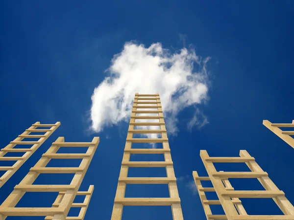 Небесная лестница — стоковое фото