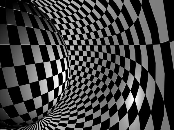 Checkered texture 3d background