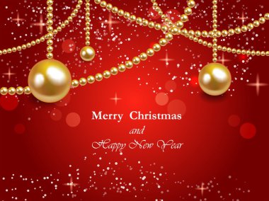 vektör çizim Noel arka plan