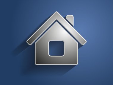 houme simgesi 3B vektör çizim