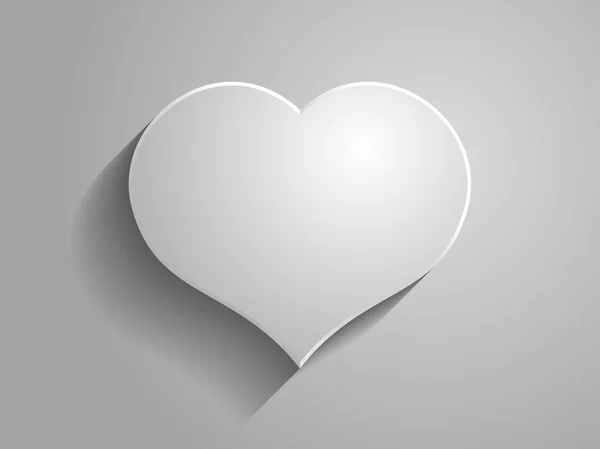 3d Vector illustration of heart icon — Stock Vector