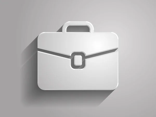 Ilustración vectorial 3d del icono del maletín — Vector de stock