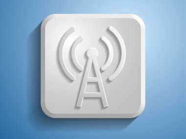 wifi simgesi 3D çizimi