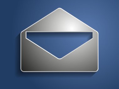 3d illustration of mail icon