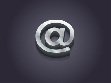 3d illustration of email icon