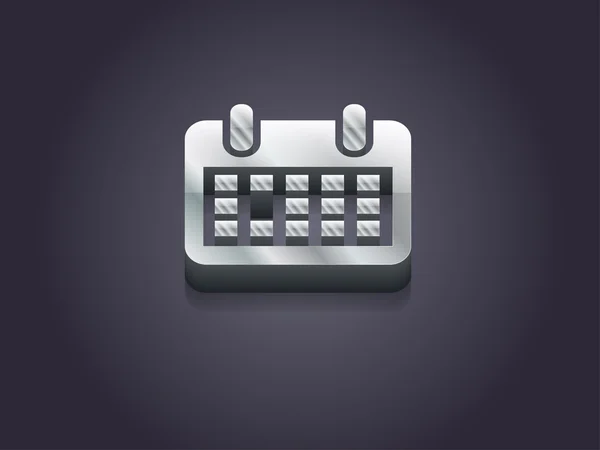 3d illustration of calendar icon — Stock Photo, Image