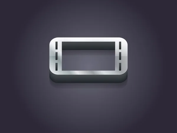 3d icon of gamepad icon — 图库照片