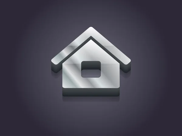 3d illustration of houme icon — 스톡 사진