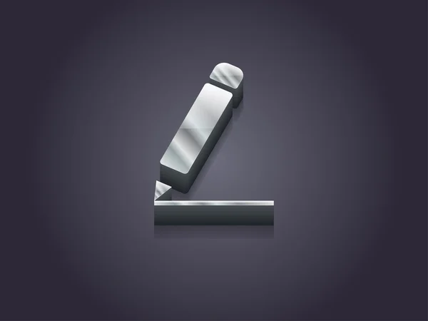 3d illustration of notes icon — Stock Photo, Image