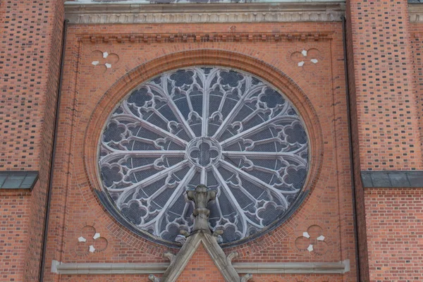 Schweden Uppsala April 2019 Detailansicht Der Kathedrale Von Uppsala April — Stockfoto