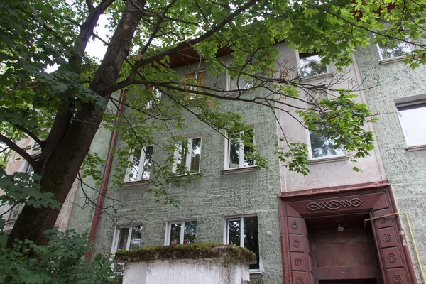 Kaliningrad Russland Juli 2019 Außenansicht Eines Alten Wohnhauses Bezirk Amalienau — Stockfoto