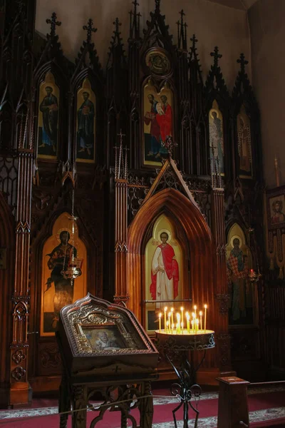 Kaliningrad Russia August 2019 Interior View Saint Nicholas Orthodox Convent — Stockfoto