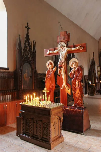 Kaliningrad Russia August 2019 Interior View Saint Nicholas Orthodox Convent — Stock fotografie