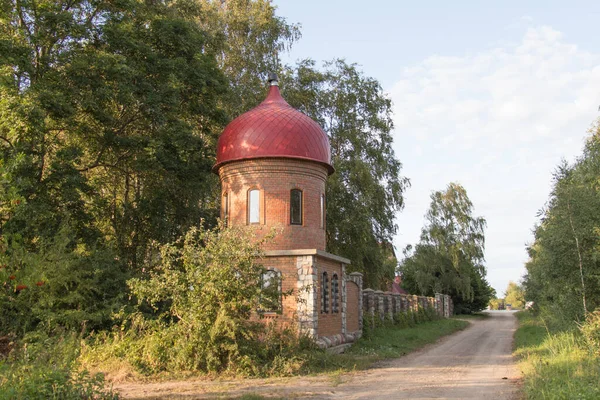 Curonian Spit Rusland Augustus 2019 Het Uitzicht Een Authentiek Gebouw — Stockfoto